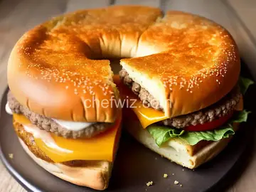 Cheeseburger Crescent Ring