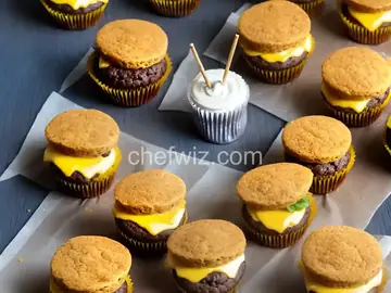 Cheeseburger Cupcakes