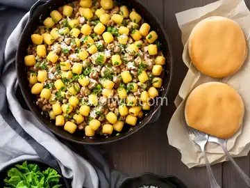 Cheeseburger Gnocchi