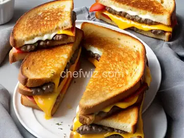 Cheeseburger Grilled Cheese