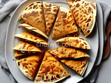 Cheeseburger Quesadilla