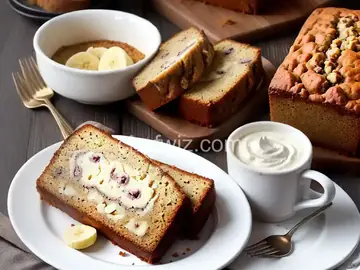Cheesecake Banana Bread