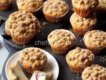 Cheesecake Streusel Muffins Recipe