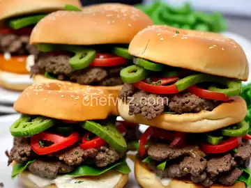 Cheesesteak Burger