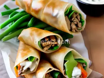 Cheesesteak Spring Rolls