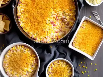 Cheesy Bacon Corn Dip