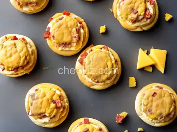 Cheesy Bacon Slider Bake