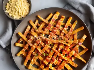 Cheesy Bacon Straws