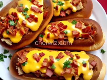 Cheesy Bacon Ultimate Dogs