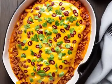 Cheesy Baked Burritos