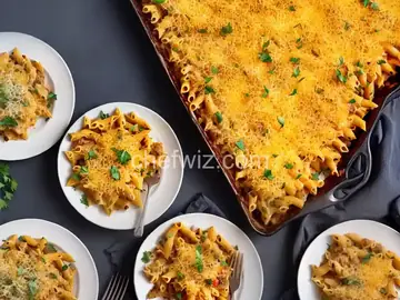 Cheesy Baked Pasta With Cauliflower