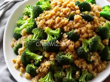 Cheesy Broccoli Quinoa