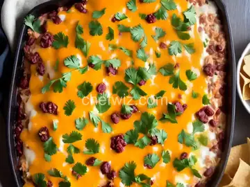 Cheesy Burrito Game Day Dip
