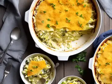 Cheesy Cabbage Gratin