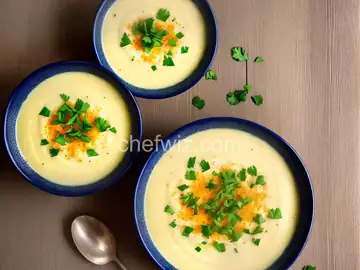 Cheesy Cauliflower Soup