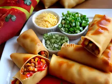 Cheesy Chile Eggrolls