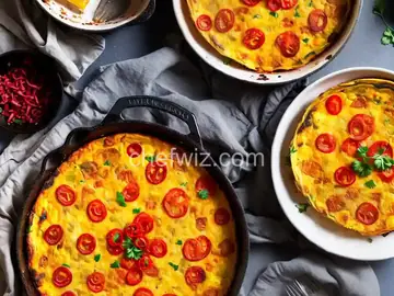 Cheesy Chorizo Frittata
