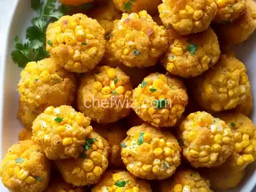 Cheesy Corn Poppers