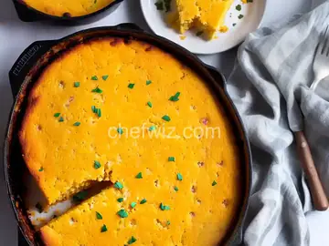 Cheesy Cornbread With Tomatoes