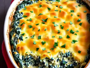 Cheesy Creamed Spinach Casserole