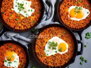 Cheesy Creole Breakfast Skillet