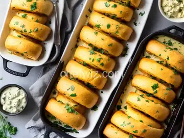 Cheesy Garlic Butter Rolls