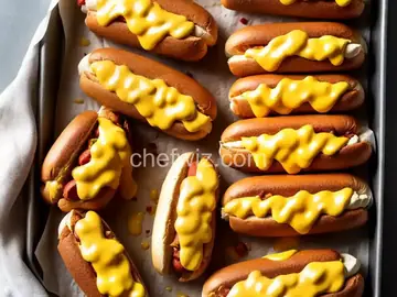 Cheesy Hot Dogs In A Blanket