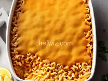 Cheesy Macaroni and Hamburger Casserole