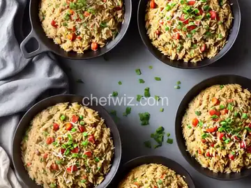 Cheesy Orzo