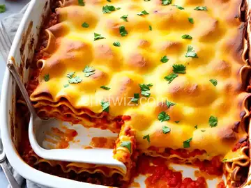 Cheesy Potato Lasagna