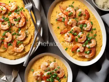 Cheesy Shrimp and Grits