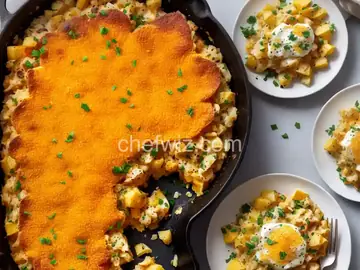 Cheesy Smashed Potatoes