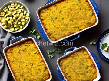 Cheesy Squash and Zucchini Casserole