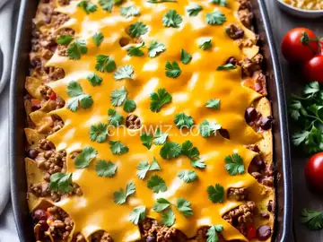 Cheesy Turkey Taco Bake