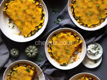 Cheesy Winter Squash Gratin
