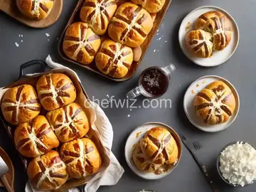 Chef John's Hot Cross Buns