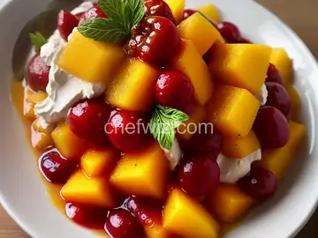 Chef John's Mango Cranberry Sauce