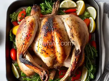 Chef John's Salt Roasted Chicken