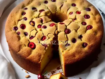 Cherry Almond Pound Cake