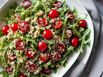 Cherry, Arugula and Quinoa Salad