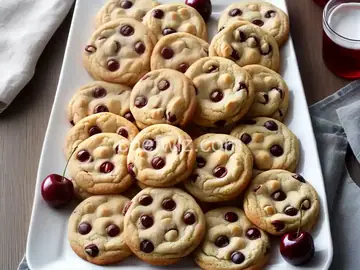 Cherry Bell Cookies