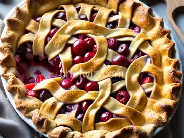 Cherry Berry Peach Pie
