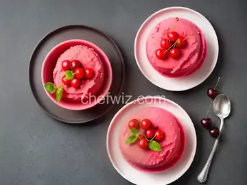 Cherry-Berry Rosé Sorbet