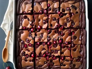 Cherry Brownies from Scratch