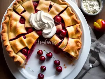 Cherry Cheese Pie I
