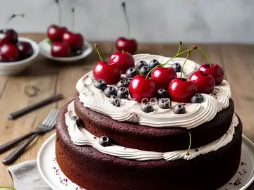 Cherry Chocolate Cake