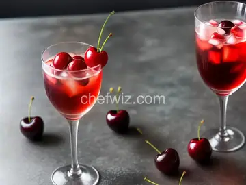 Cherry Cola Rum Cocktail