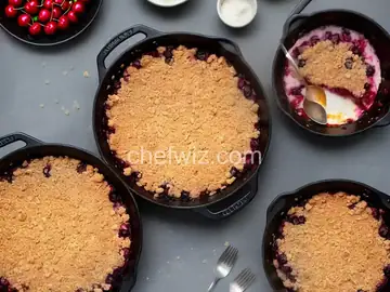 Cherry Crumble