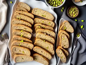 Cherry Pistachio Biscotti