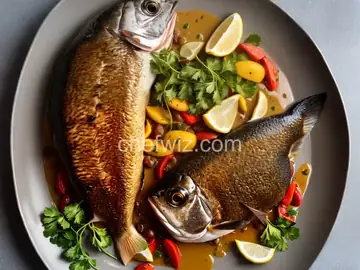 Chesapeake Bay Stuffed Rockfish